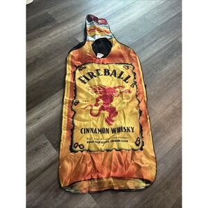 Rasta Imposta Fireball Cinnamon Whisky Bottle Costume Adult Halloween Fits S-XL